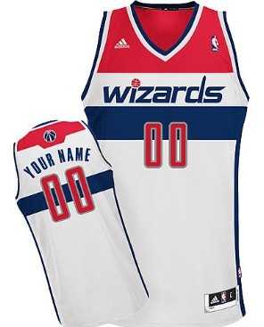 Men & Youth Customized Washington Wizards White Jersey